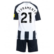 Newcastle United Tino Livramento #21 Hjemmedraktsett Barn 2024-25 Kortermet (+ korte bukser)